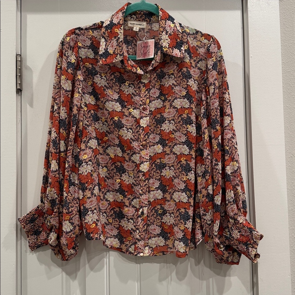 Eesome Multicolor Floral Top